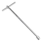 Chave T Longa Sextavada Articulada De 10 Mm Para Motores Vw F012 Prateado