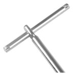 Chave T Longa Sextavada Articulada De 10 Mm Para Motores Vw F012 Prateado