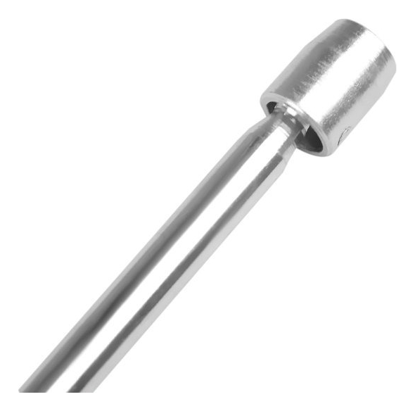 Chave T Longa Sextavada Articulada De 10 Mm Para Motores Vw F012 Prateado