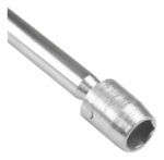 Chave T Longa Sextavada Articulada De 10 Mm Para Motores Vw F012 Prateado