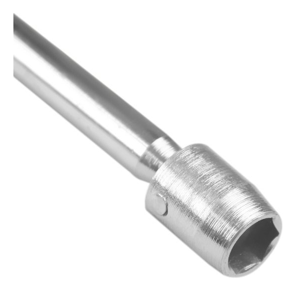 Chave T Longa Sextavada Articulada De 10 Mm Para Motores Vw F012 Prateado