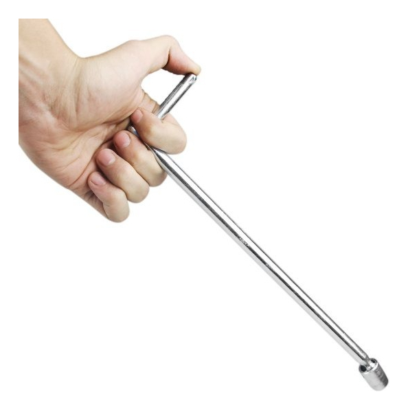 Chave T Longa Sextavada Articulada De 10 Mm Para Motores Vw F012 Prateado