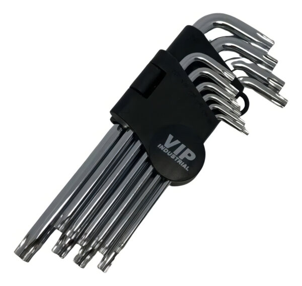 Jogo Torx Em L T9 A T50 10 Peças Vip Industrial
