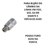 Chave Multidentada Bujão de Câmbio Vw Golf Polo Fox Etc Prateado