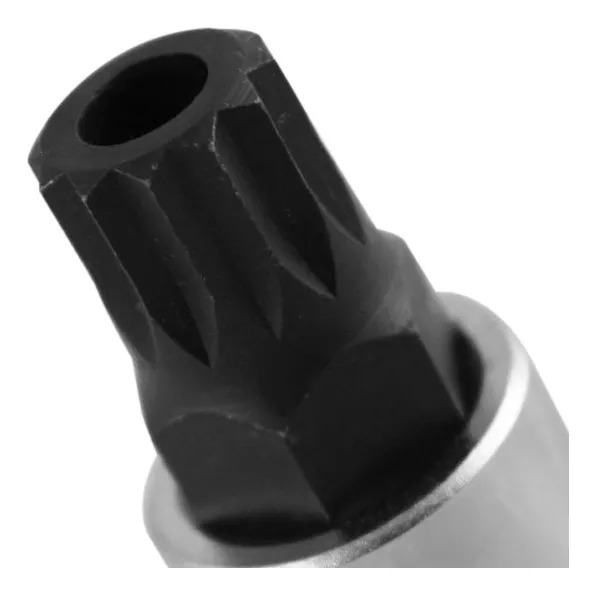 Chave Multidentada Bujão de Câmbio Vw Golf Polo Fox Etc Prateado