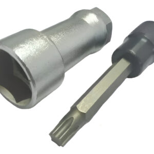 Chave 24mm E Torx T50 Para Porca do Amortecedor Dianteiro Cruze e Onix