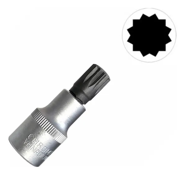 Chave Soquete Multidentada Curta Para Cabeçote do Volkswagen