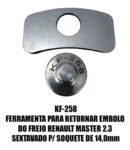 Chave Retornar Embolo Freio Renault Master 2.3 Kf-258 Kitest