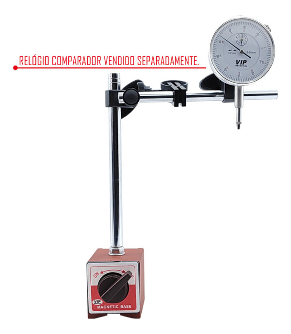 Base Suporte Magnética Articulada Vip Industrial 900701