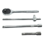 Jogo De Catraca Com Soquetes Sextavado 1/2" 22 Peças 8 A 32mm