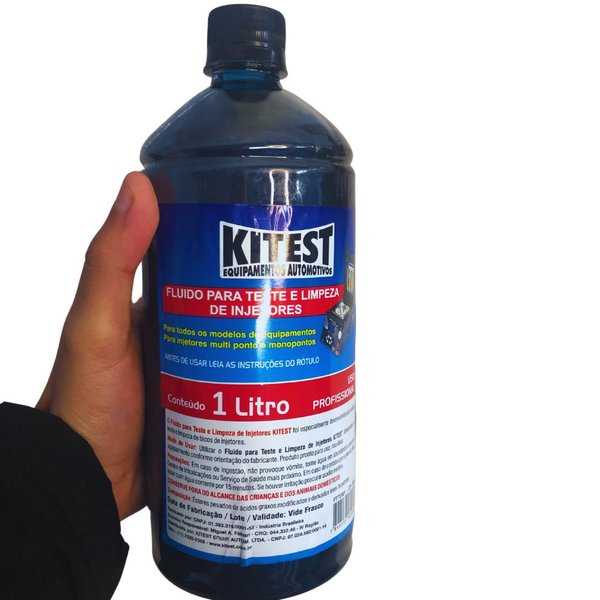 Maquina De Teste E Limpeza De Bicos Injetores Comuns E Gdi Cuba 1L Limpa Bicos Ka201 Kitest