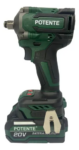 Chave De Impacto Parafusadeira 1/2" 680 N.m 1 Bateria 69,3kg Potente