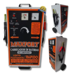 Carregador de Bateria 50A 12V com Auxiliar de Partida 2 Relogios MX2 Maxfort