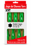 Jogo Chave Torx Em Fenda T10 A T40 7 Peças Vip Industrial