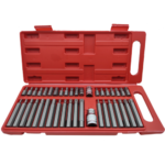 Jogo De Bits Torx Multidentada E Allen Com 40 Peças