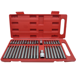 Jogo De Bits Torx Multidentada E Allen Com 40 Peças